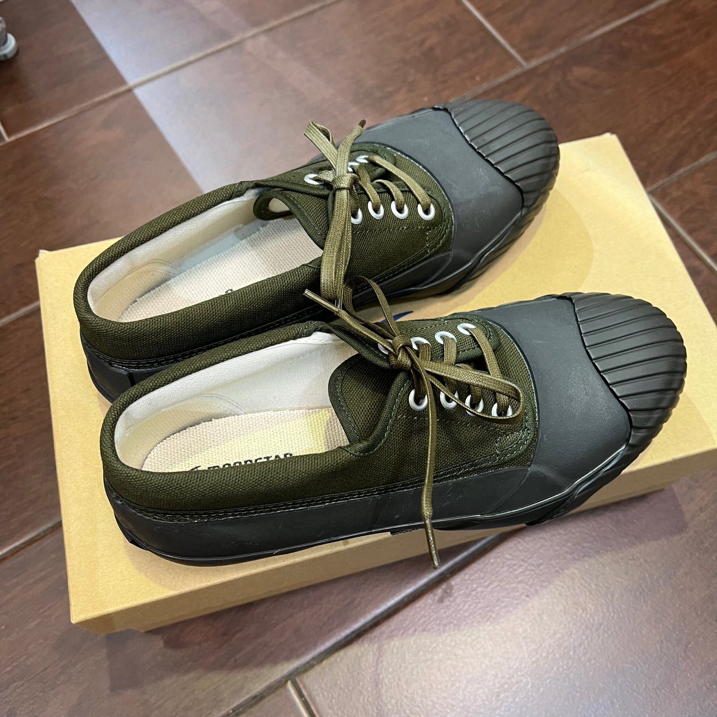 Sale- Moonstar Mudguard Low-cut Rubber x Canvas Shoes, 2 Colors,  made in Japan