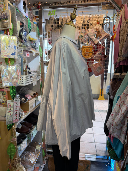 (g) Light Grey Shirt, made in Japan