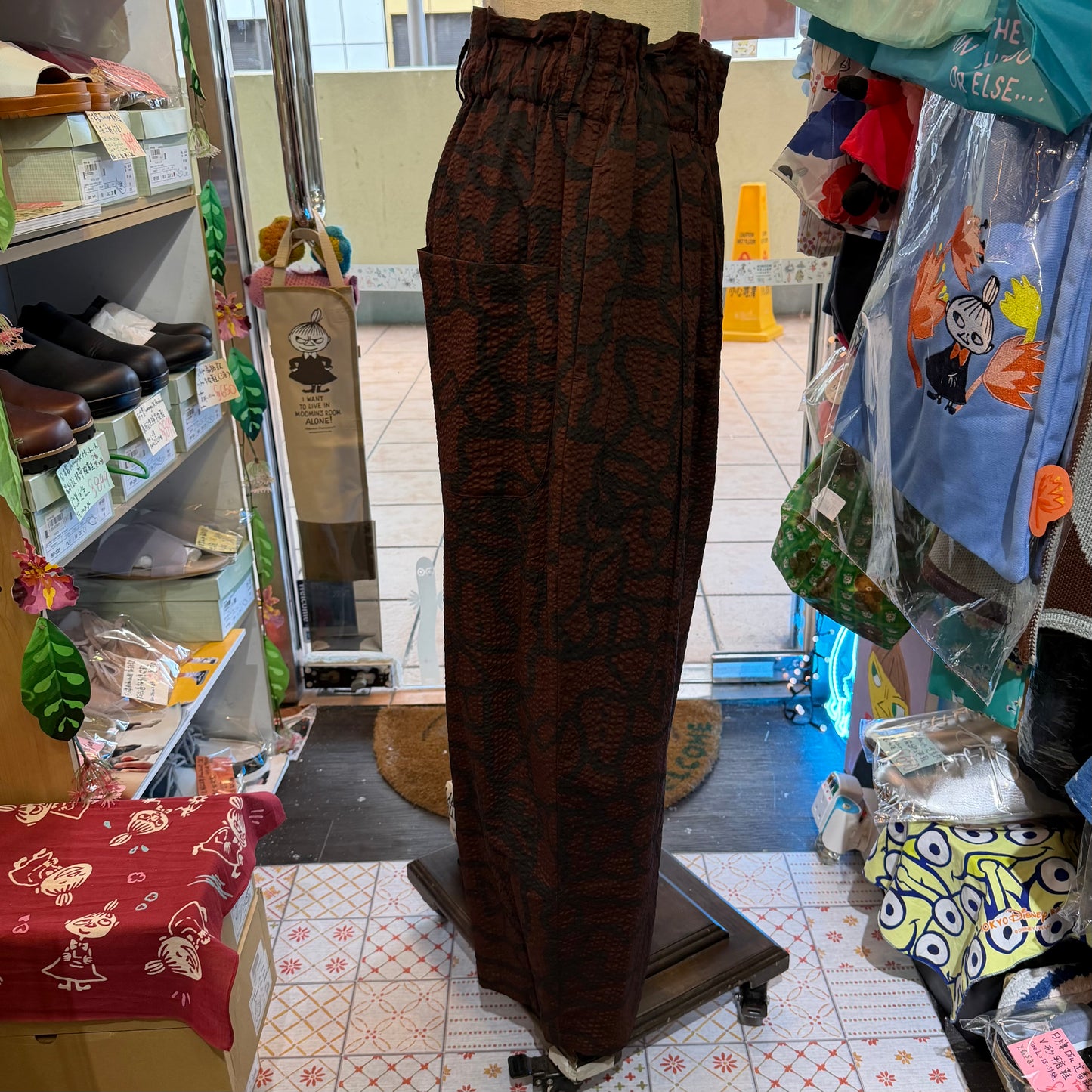 Tumugu Original Print Floral Cotton Pants, 2 Colors