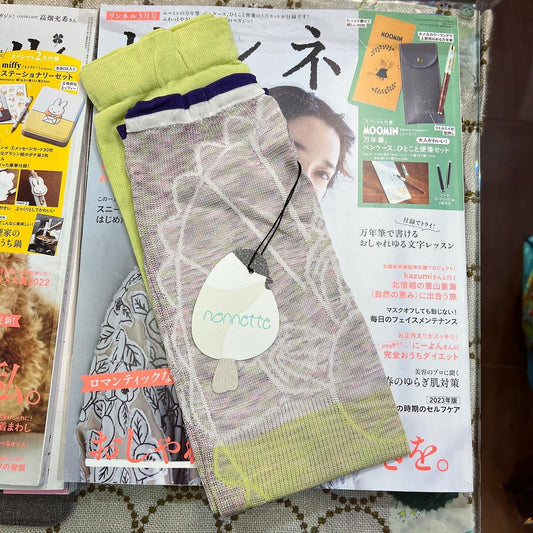 Sale- Nonnette Mint Arm Cover, made in Japan