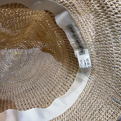 Sale- Anjou Chouette Straw Hat, 3 Colors, made in Philippines