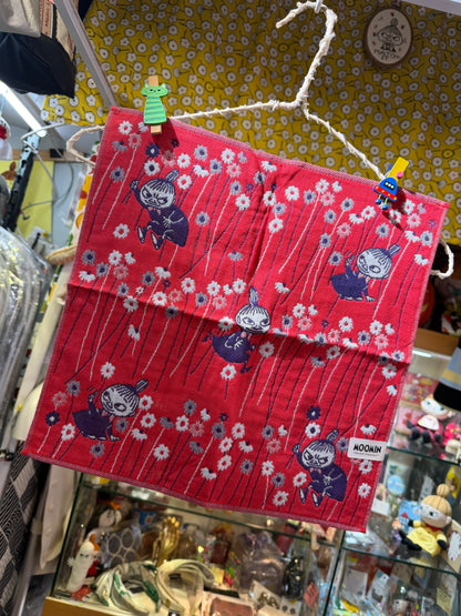 Moomin and Park Red Towel