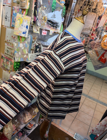 Le Melange Striped T-shirt, 2 Colors, made in Japan