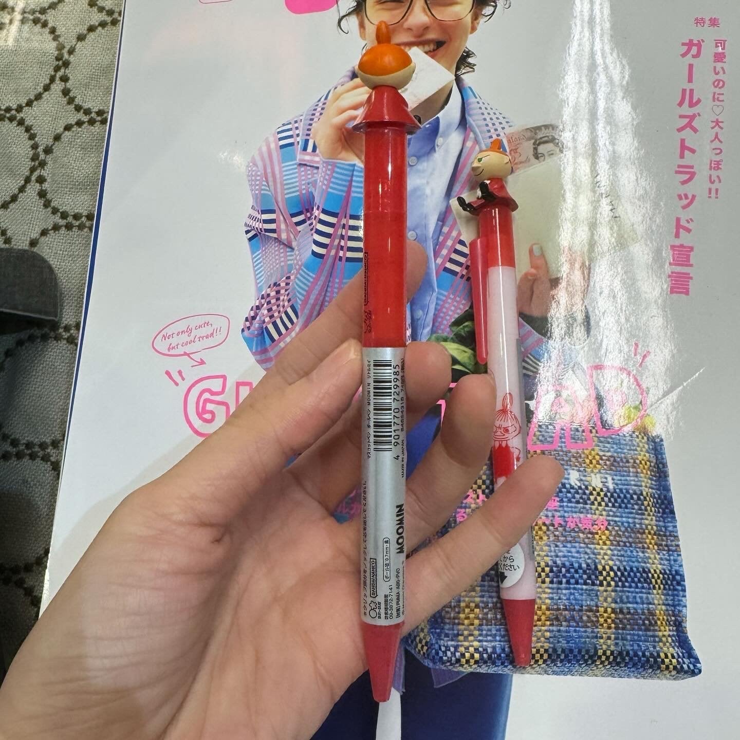 Little My Pen and Pencil, made in Japan