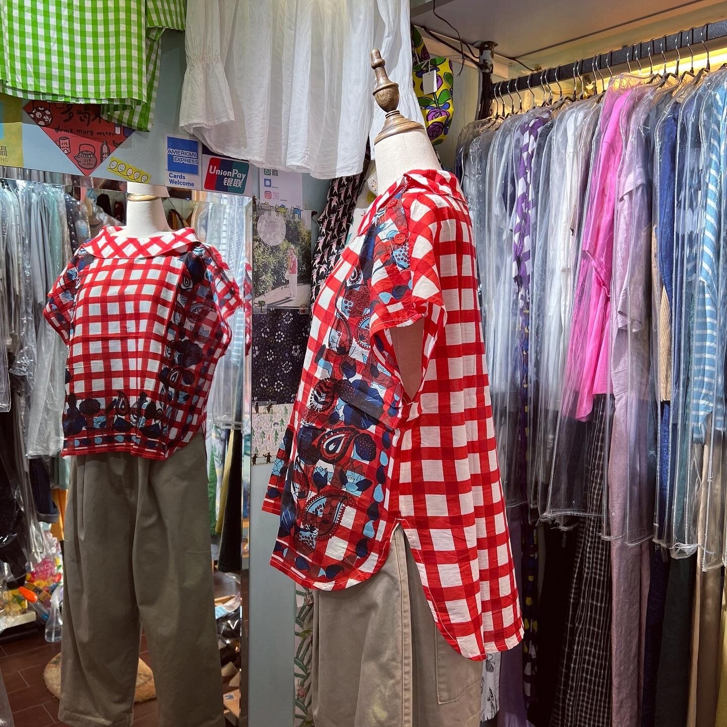 EXTRA20- Kilki Checked Top, 4 Colors, made in India