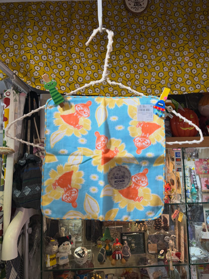 Little My and Sunflowers Handkerchief, Towel, made in Japan