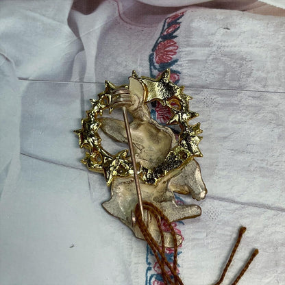 Palnart Poc Rabbit Brooch, made in Japan