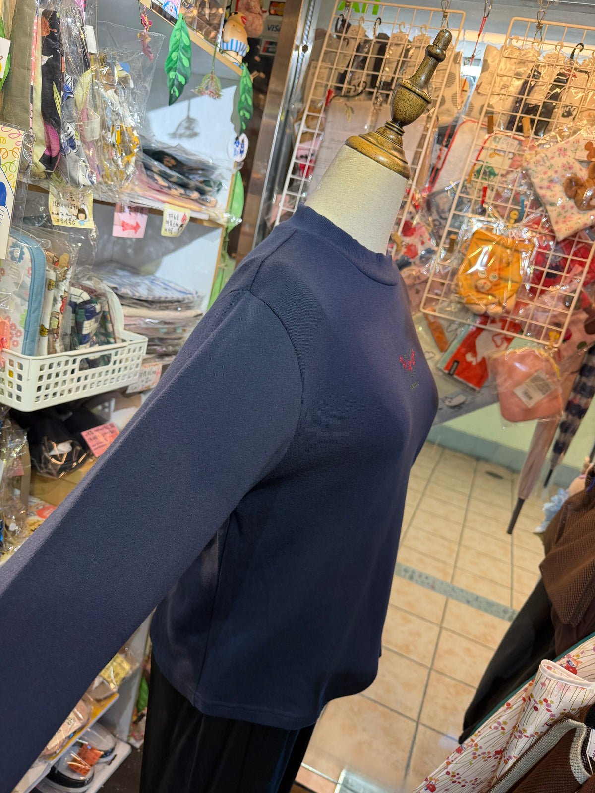 Sale- notorico Navy Sweatshirt