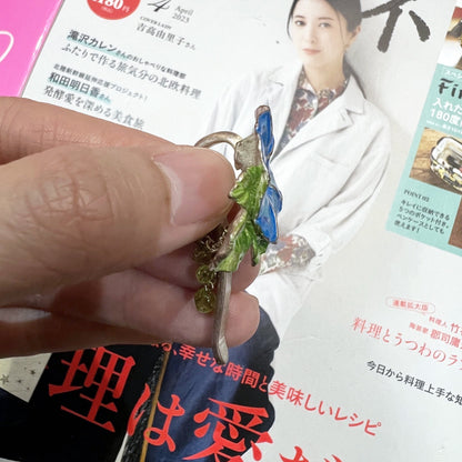 Sale- Palnart Poc Flower Hair Clip, made in Japan