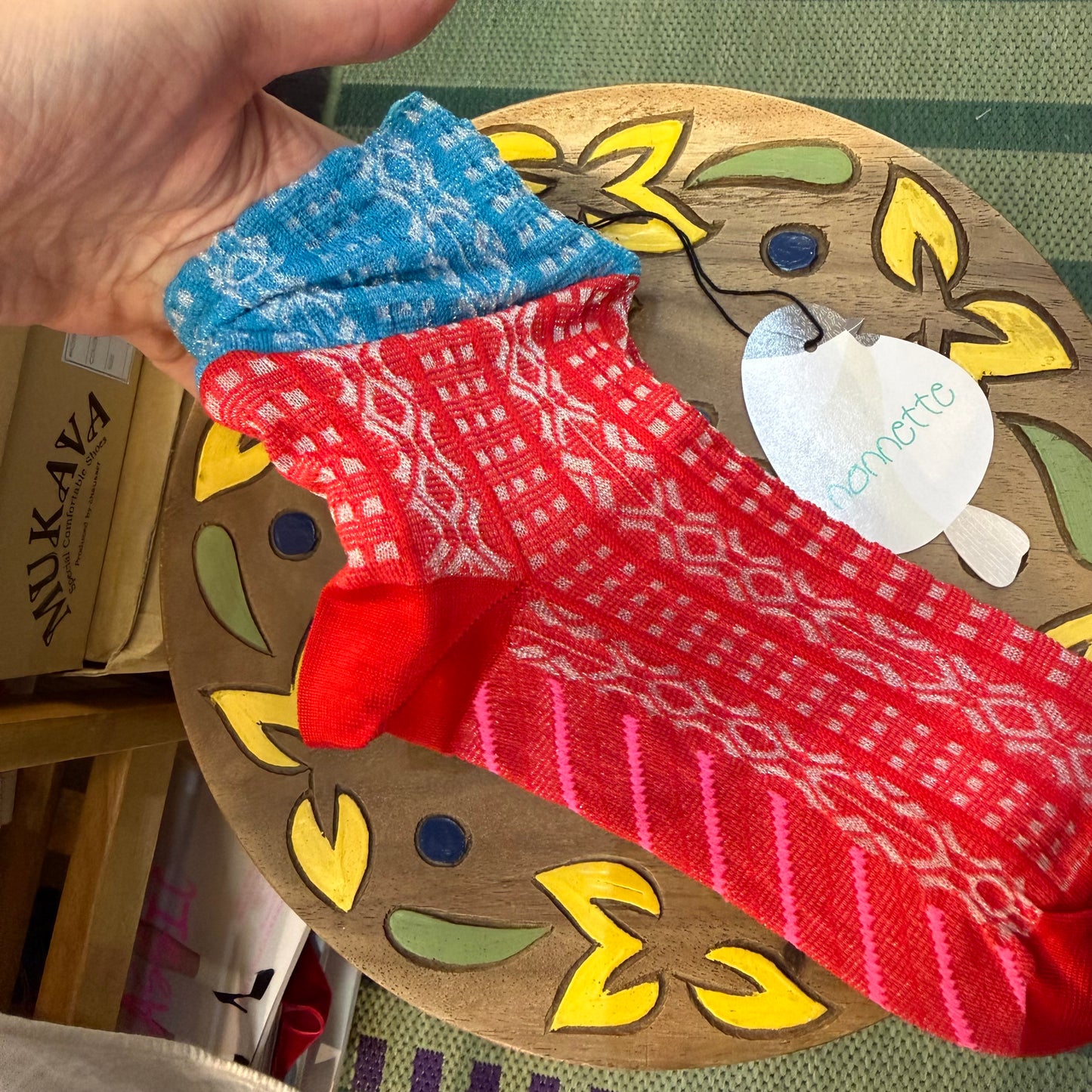 Nonnette Sparkling Road Lace Socks, 3 Colors, made in Japan