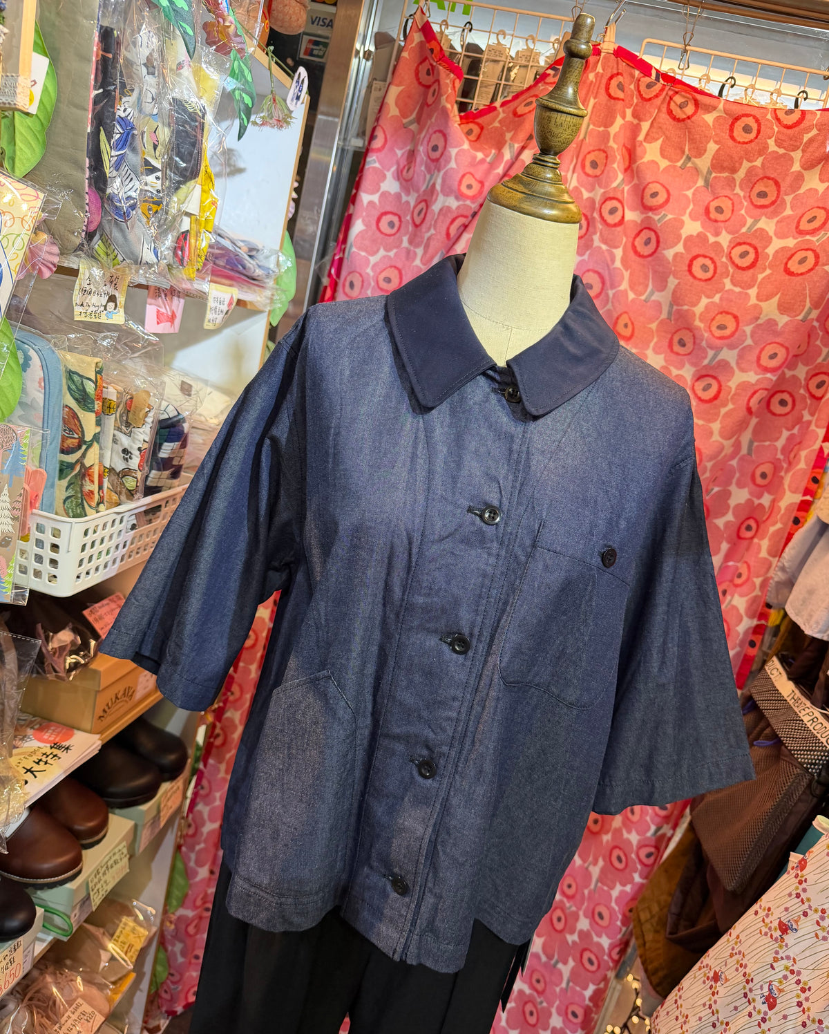 Mizuiro Ind Denim Shirt, 2 Colors, made in Japan