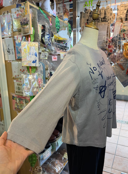 Tumugu No Rules… T-shirt, 2 Colors, made in Japan
