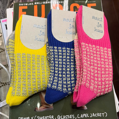 Meri ja kuu Port House Socks, 3 Colors, made in Japan