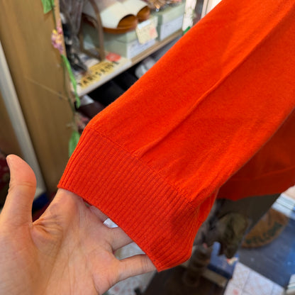 Tumugu Red Frill Cardigan