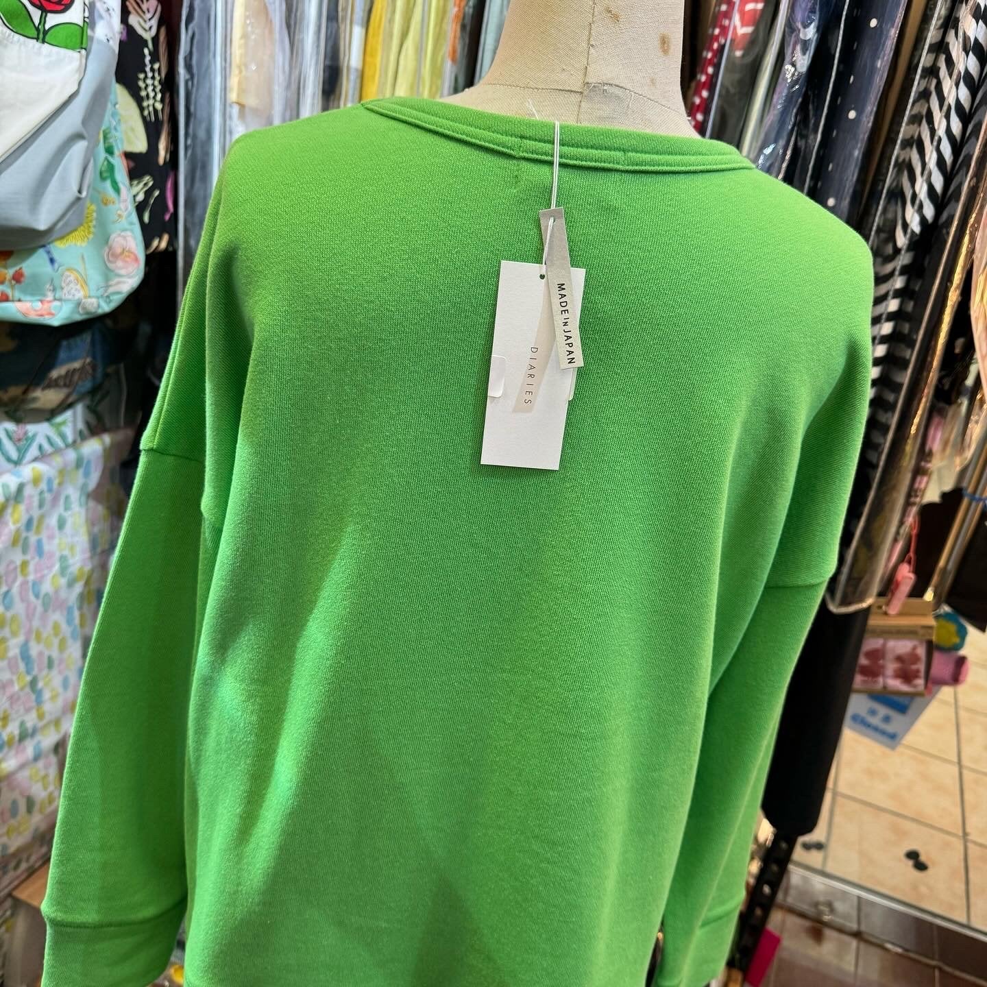 EXTRA20- Diaries Sweater, 2 Colors, made in Japan
