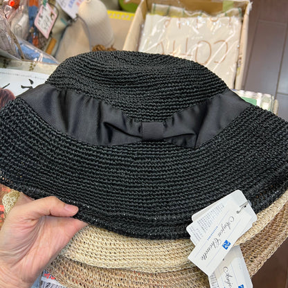 Sale- Anjou Chouette Straw Hat, 3 Colors, made in Philippines