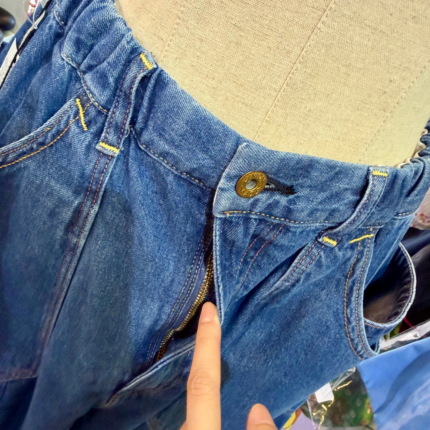 URCH RNA Knee-length Denim Pants