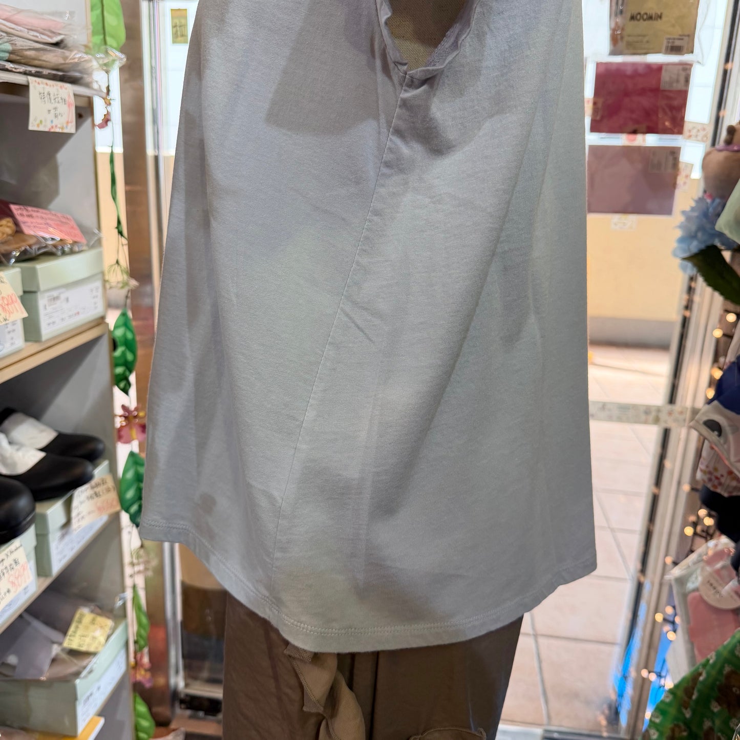 Laiterie Light Blue T-shirt, made in Japan