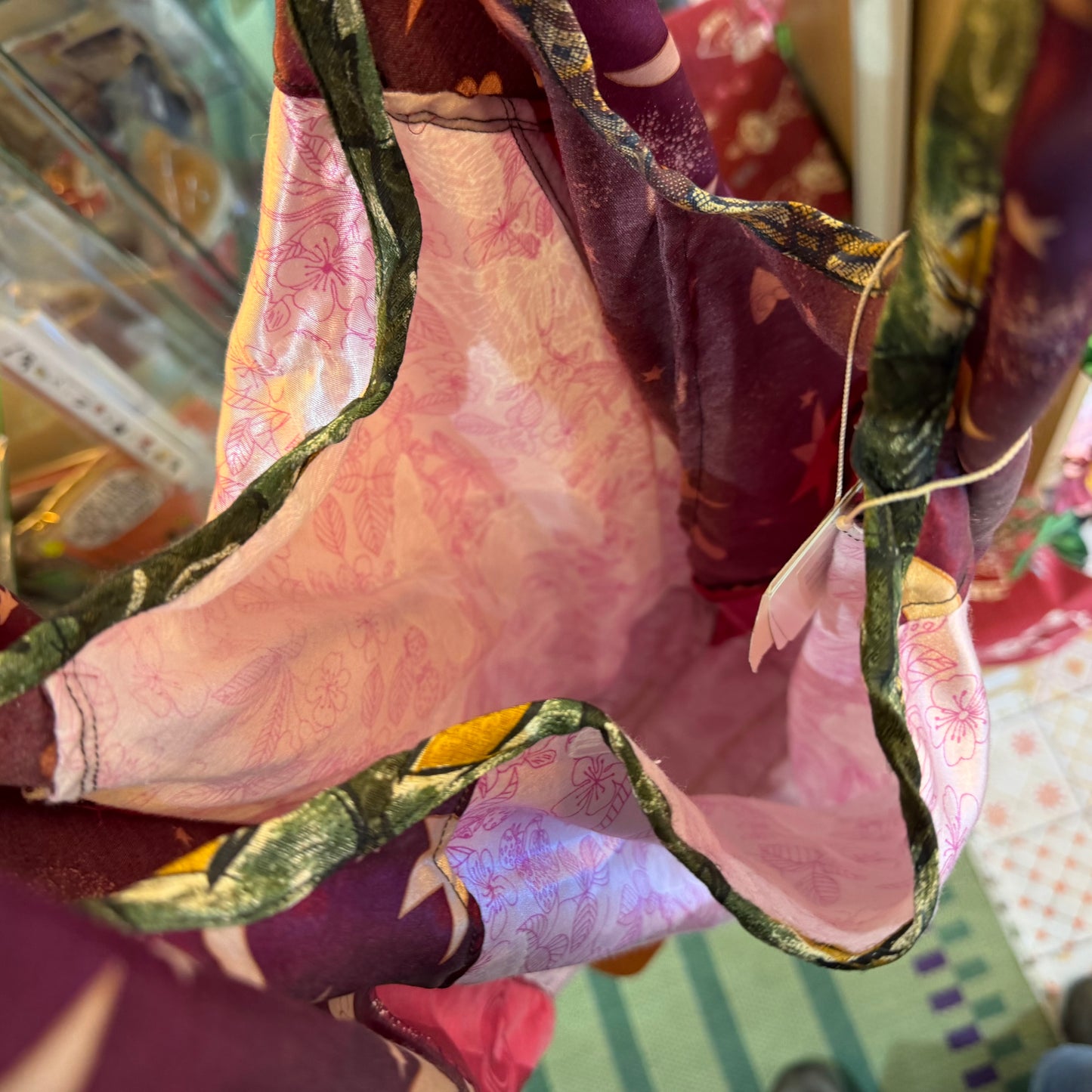 Sale- Estroislose Patchwork Bag, 3 Colors, made in Pakistan