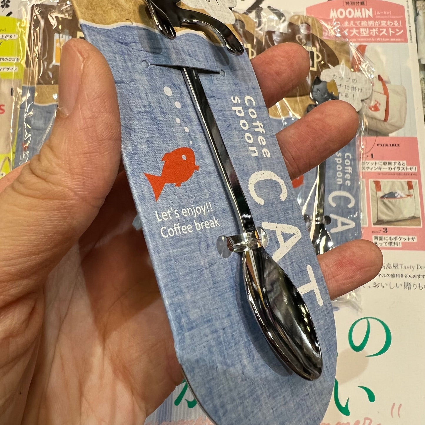 Sale- Cat Stainless Steel Spoons, made in Japan