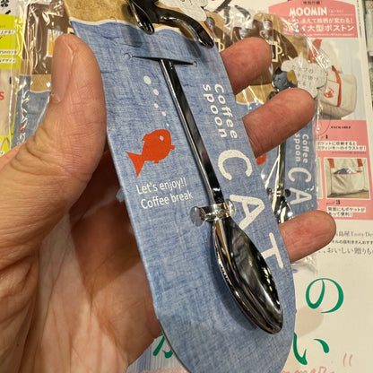 Sale- Cat Stainless Steel Spoons, made in Japan