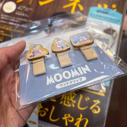 Little My Wooden Clip, made in Japan