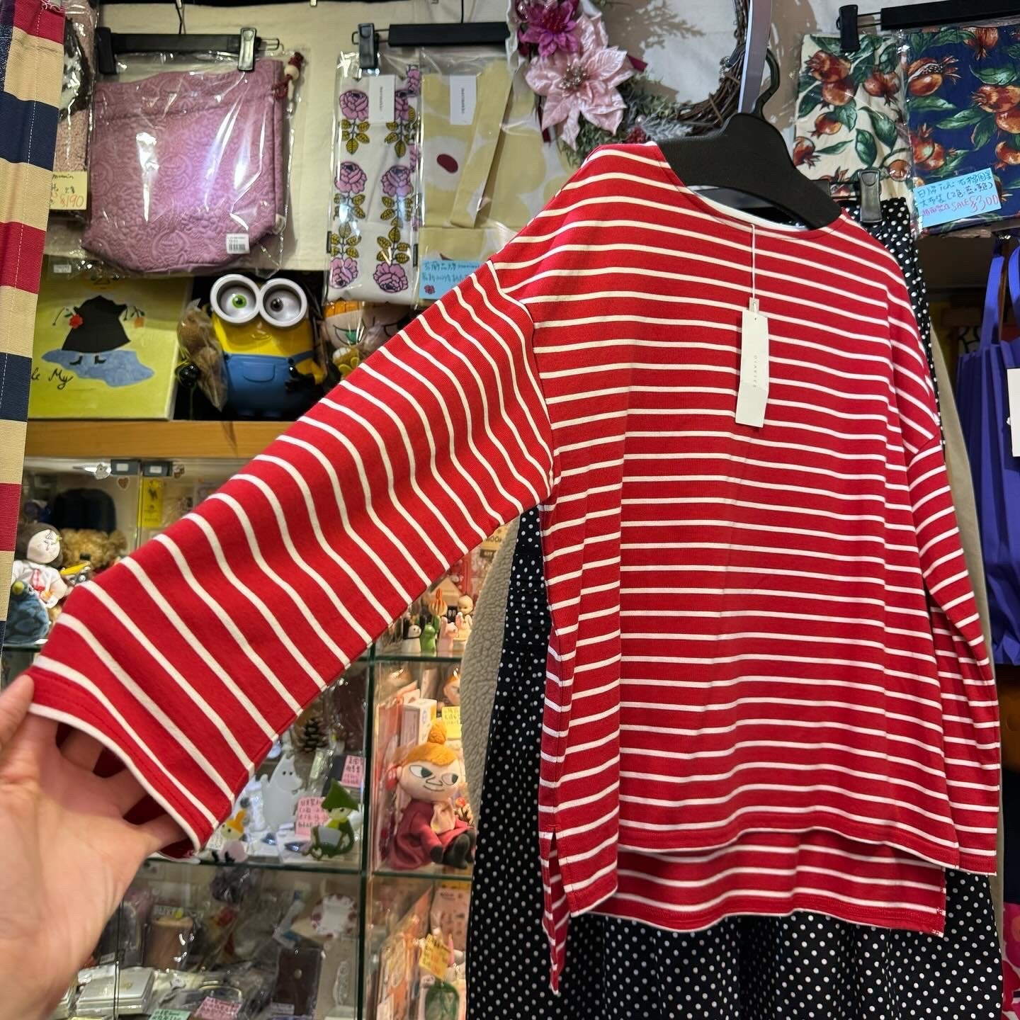 EXTRA20- Diaries Striped T-shirt, 2 Colors, made in Japan