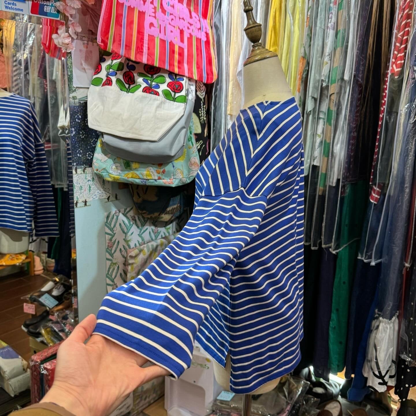 EXTRA20- Diaries Striped T-shirt, 2 Colors, made in Japan