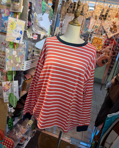Diaries Striped Long T-shirts 2 Colors, made in Japan