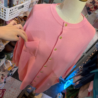 Estroislose Pink Cardigan