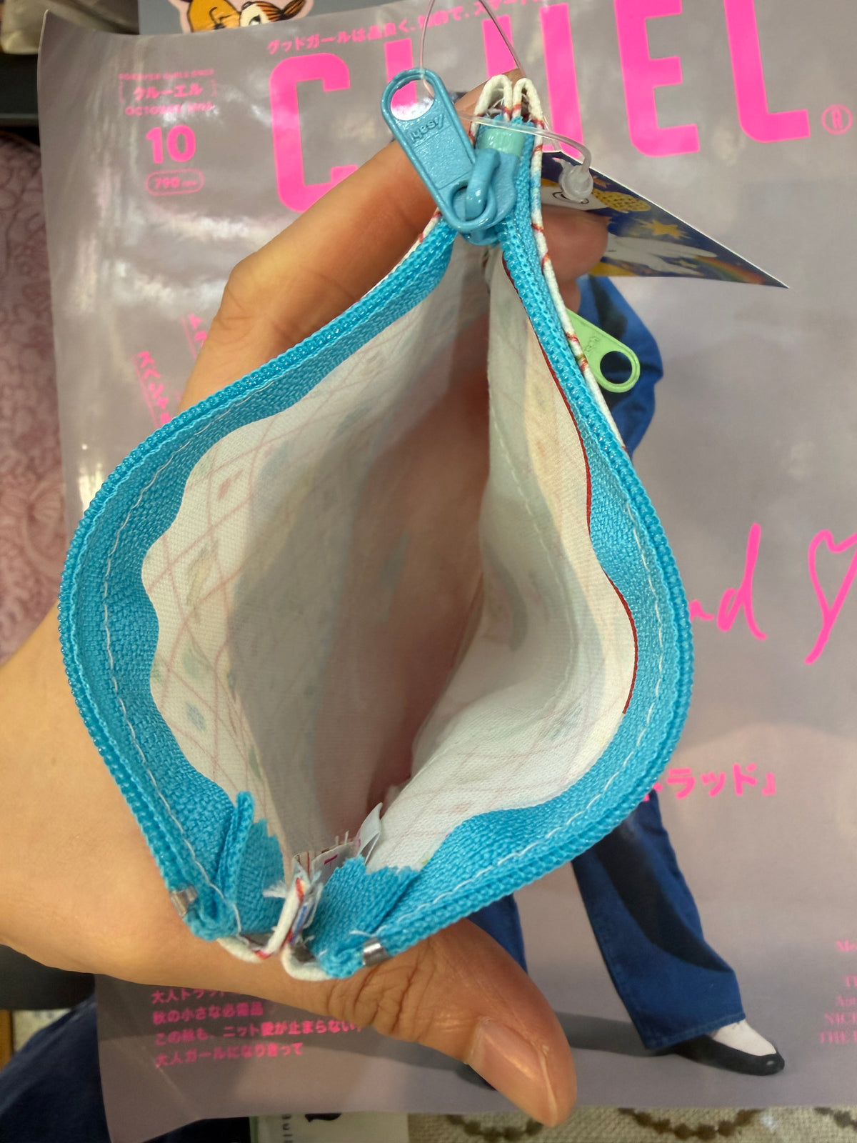 Ecoute Small Pouch, 2 Patterns, made in Japan