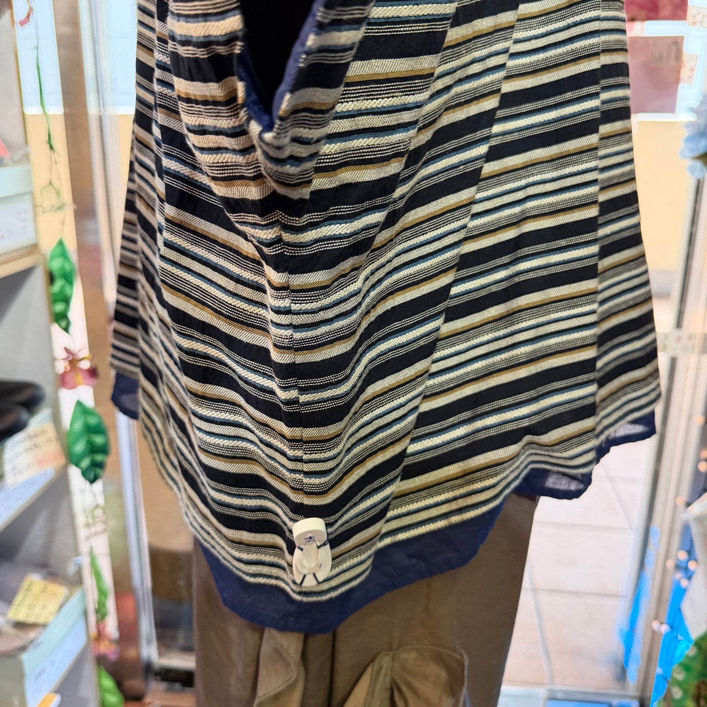 VM Striped Navy Shirt, made in Japan