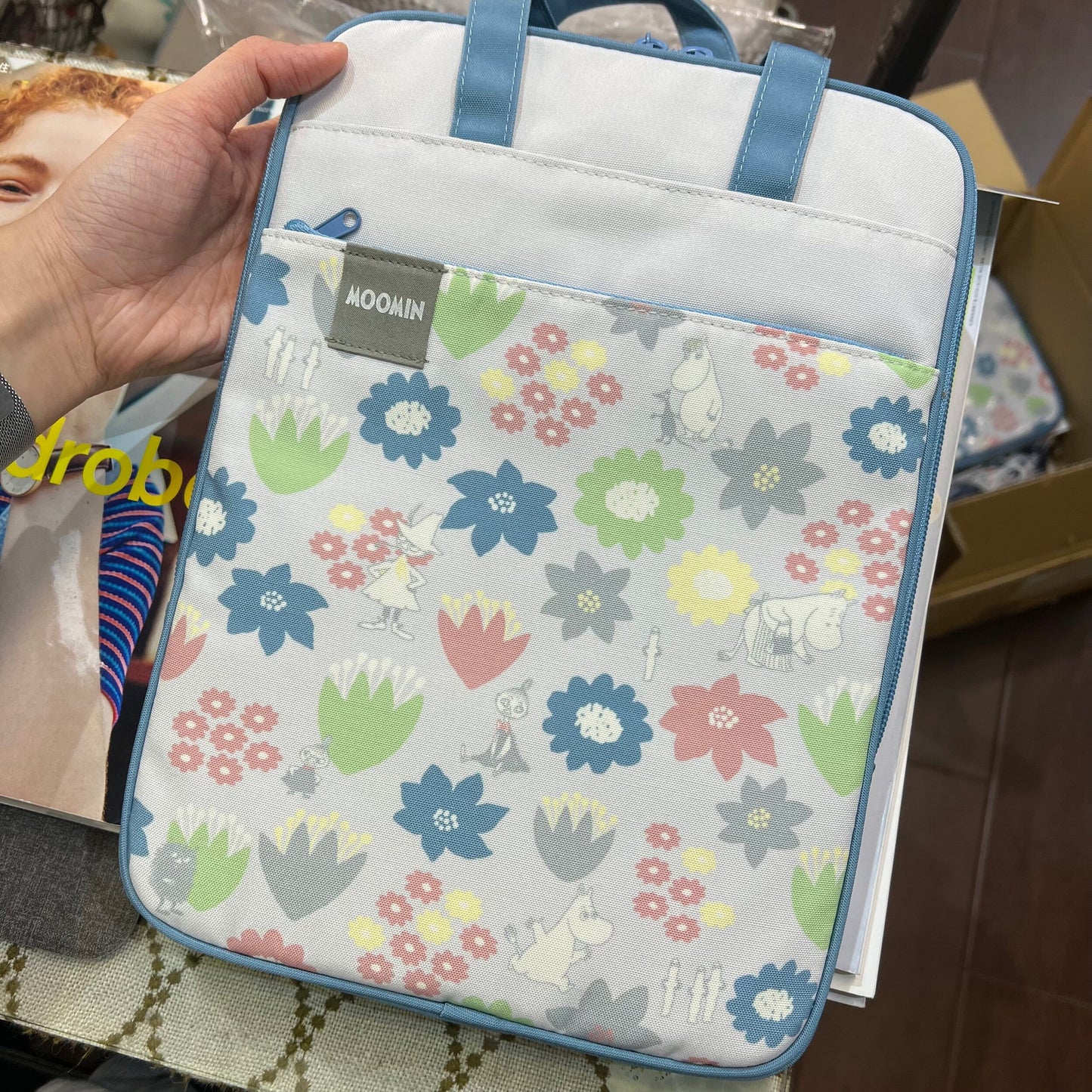 Sale- Moomin Tablet Case with Handle, available for 11” Tablet or iPad