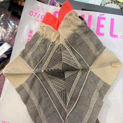 Sale- Nonnette Beige Socks, made in Japan
