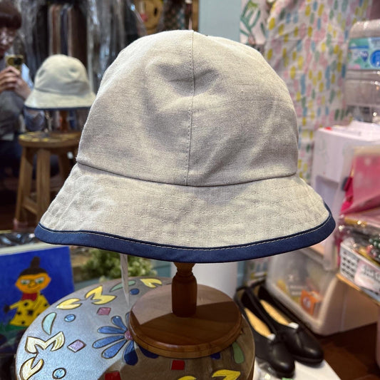 Sale- Lueuf Linen Hat, 2 Colors, made in Korea