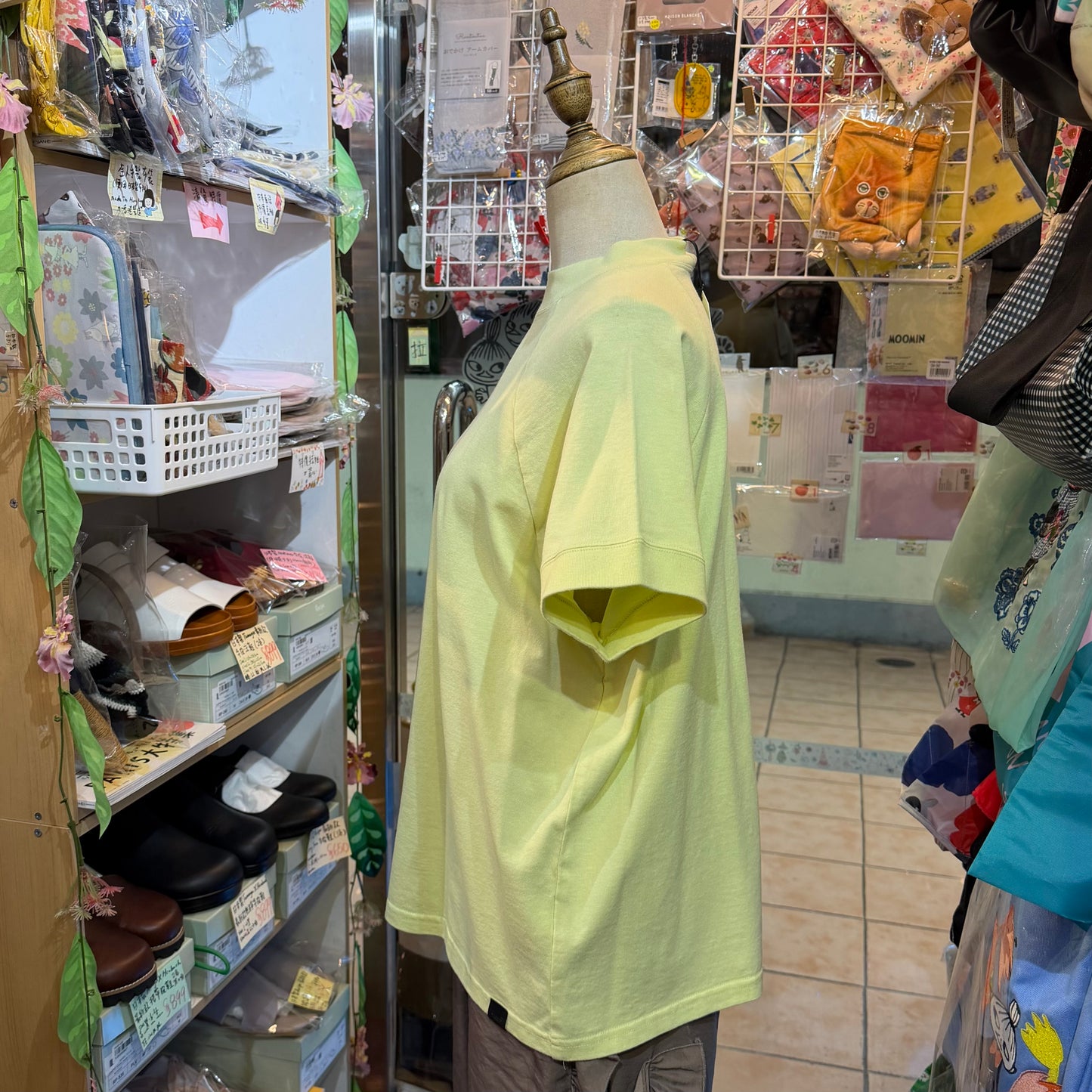 DMG Lemon Yellow T-shirt, made in Japan