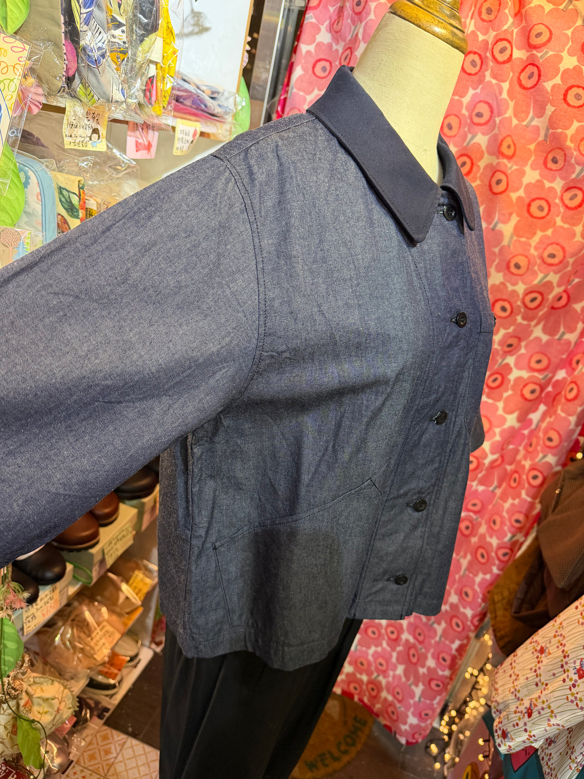 Mizuiro Ind Denim Shirt, 2 Colors, made in Japan