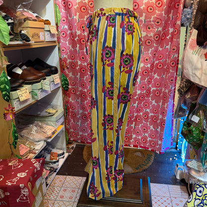 Sale- Michel Beaudouin X Liberty London Floral Pants, made in Japan