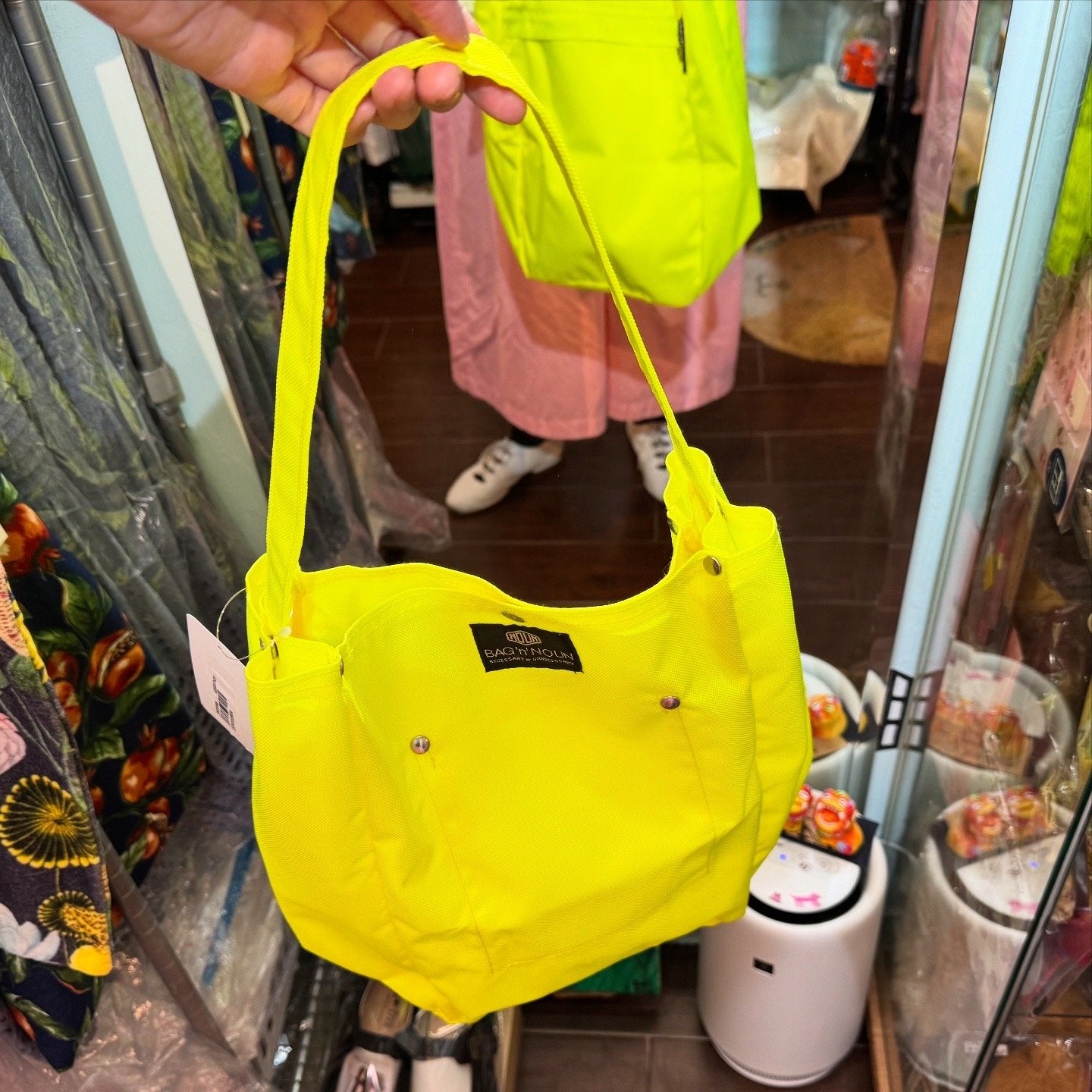 Bag n Noun Yellow Nylon Bag, made in Japan