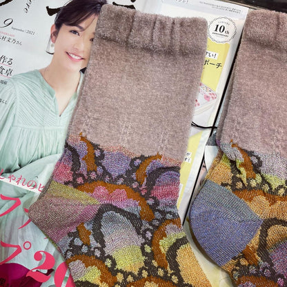 Sale- Nonnette Pink Socks, made in Japan