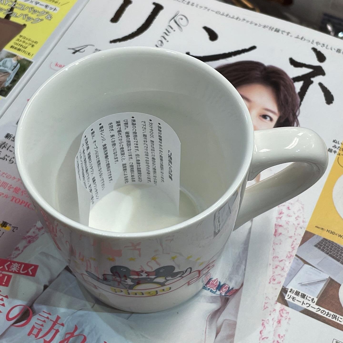 PINGU Ceramic Mug, Made in Japan