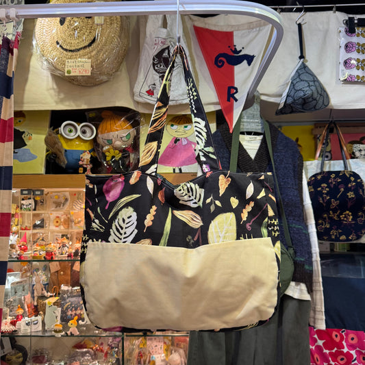 Handmade Vegetables Tote Bag, Fabric from Japan