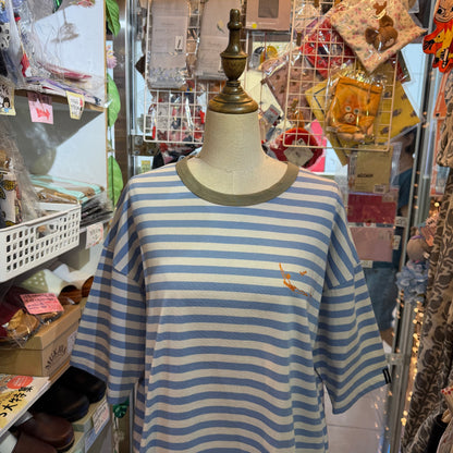 Laiterie Striped T-shirt, 2 Colors, made in Japan