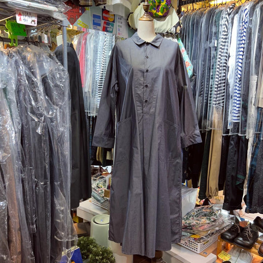 EXTRA20- Nouvelles du paradis Charcoal Dress, made in Japan