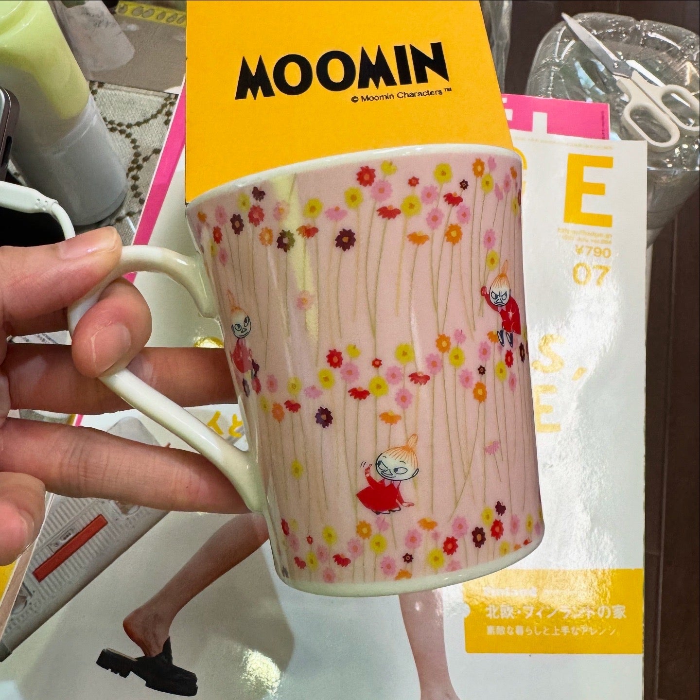 Little My Pink Mug, made in Japan