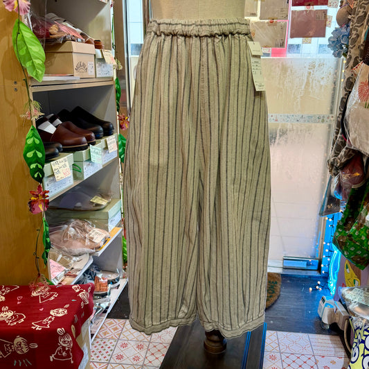 Sun Valley Natural Striped Pants