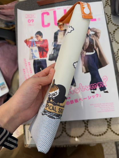 Moomin and Little My Folding Umbrella Mini Bag, Water Absorption