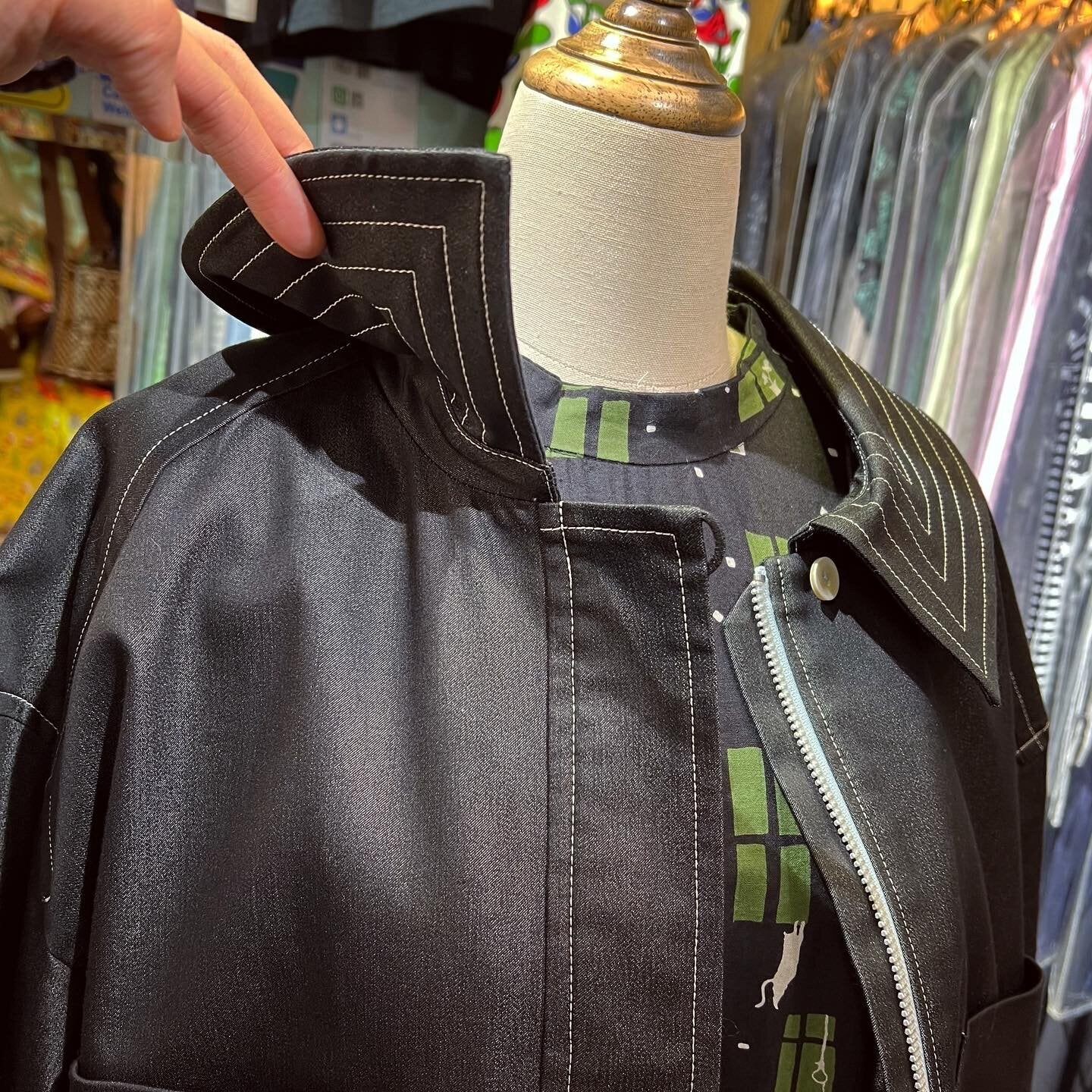 EXTRA20- Cachette Black Jacket, made in Japan