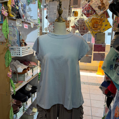 Laiterie Light Blue T-shirt, made in Japan