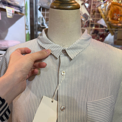 VM Natural Striped Shirt, made in Japan